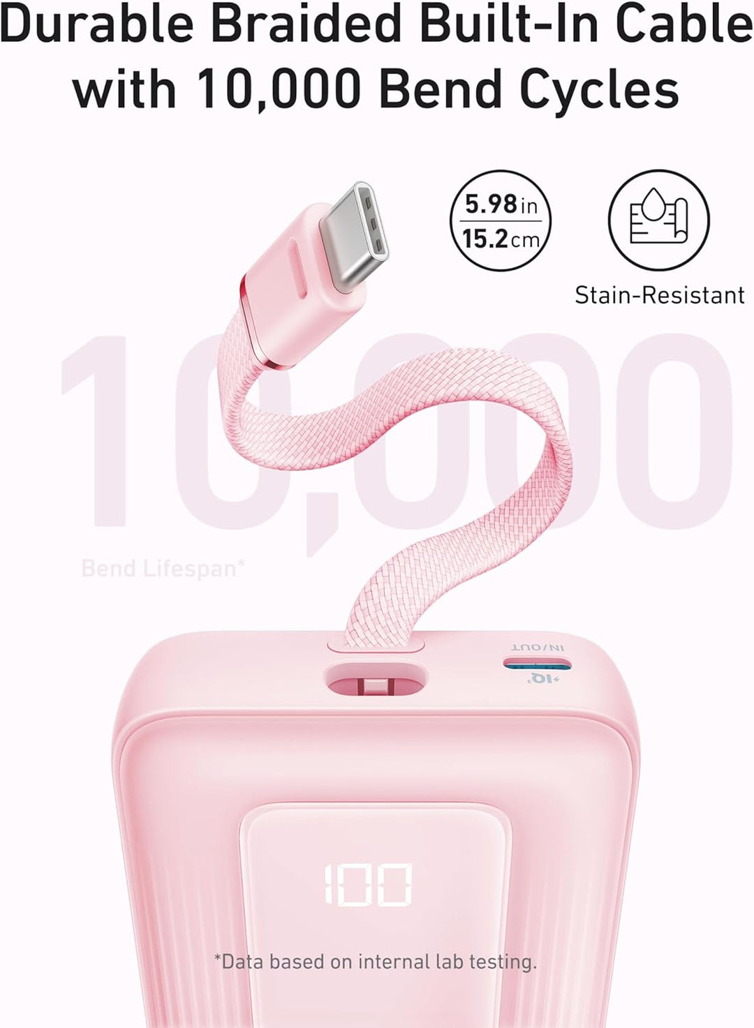 Anker Zolo Power Bank (versión actualizada 2025), cargador portátil...