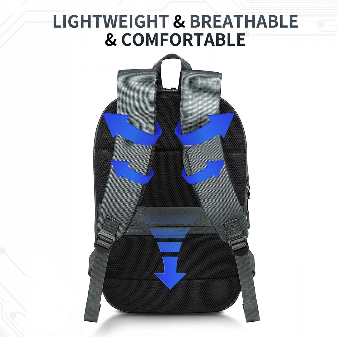 SUIKIHUM Mochila delgada para laptop para hombres y mujeres, bolsa...