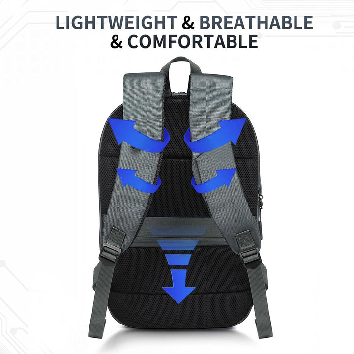 SUIKIHUM Mochila delgada para laptop para hombres y mujeres, bolsa...