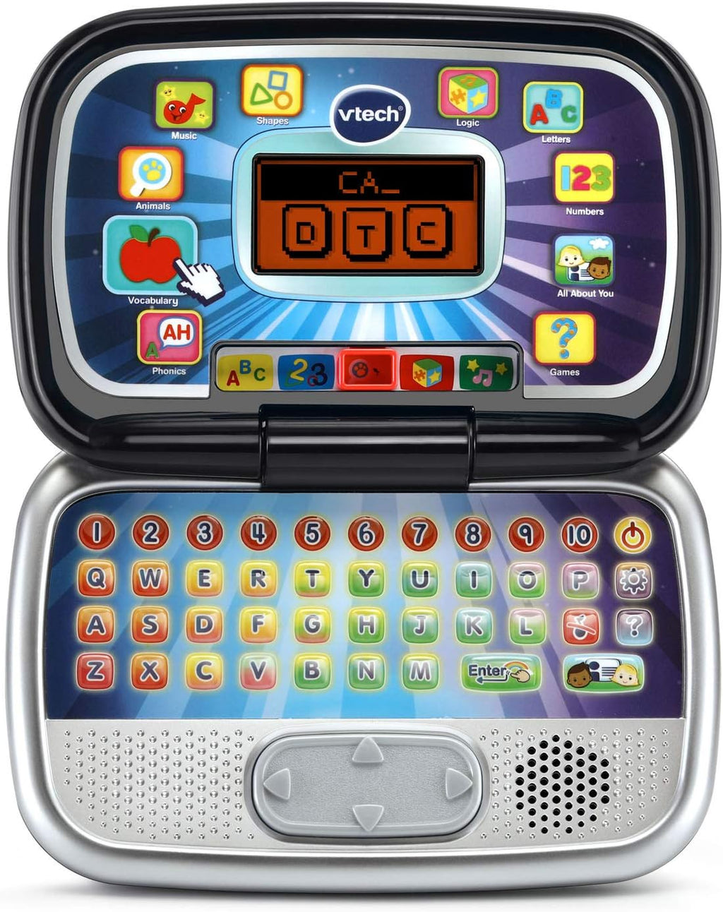 VTech Play Smart - Portátil preescolar, color negro