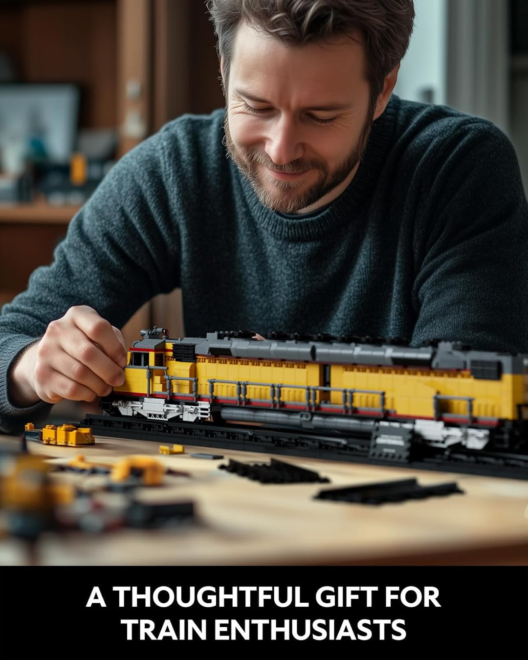 Nifeliz DDA40X Juego de construcción de locomotora con