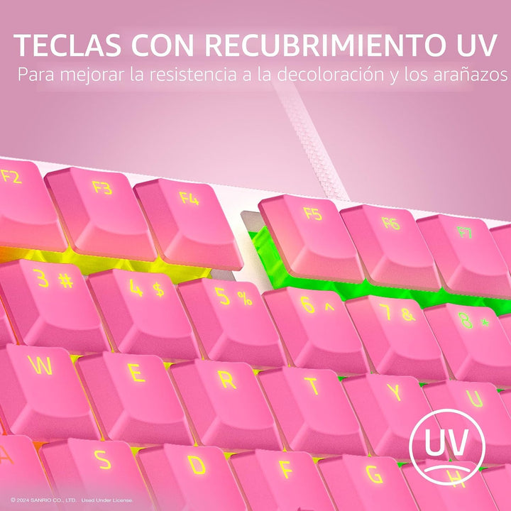 Teclado para juegos Razer Ornata V3 TKL: teclas de perfil bajo - in...