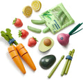 Tiny Land - Comida de madera para niños, juego de frutas y alimentos de