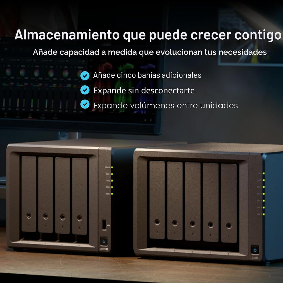 Synology DiskStation DS925+ de 4 bahías (sin disco)