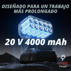 ARCCAPTAIN Llave de impacto inalámbrica de 996 pies-libras (1350 N.m