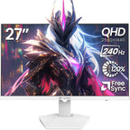 CRUA 27" QHD 2560x1440 240Hz IPS Monitor de juegos, FreeSync, HDMI\...