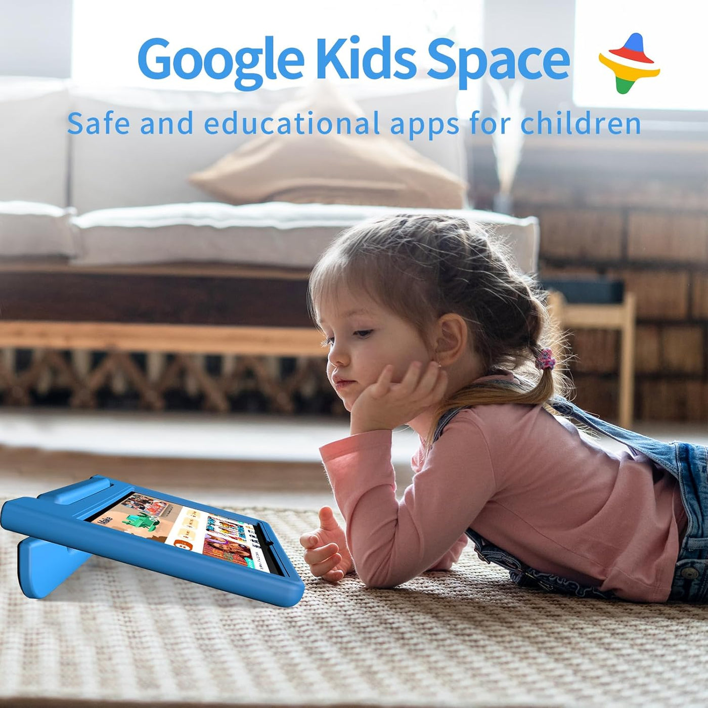 JREN Tablet para Niños ｜ 10 Pulgadas 64GB Android 14 ｜ Octa-core ｜...