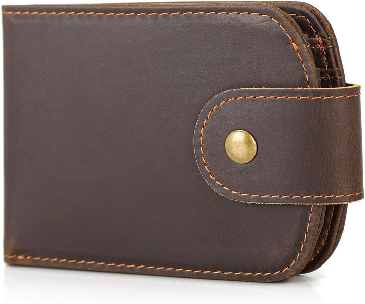 Cartera Polare delgada curva para bolsillo frontal con bloqueo RFID...