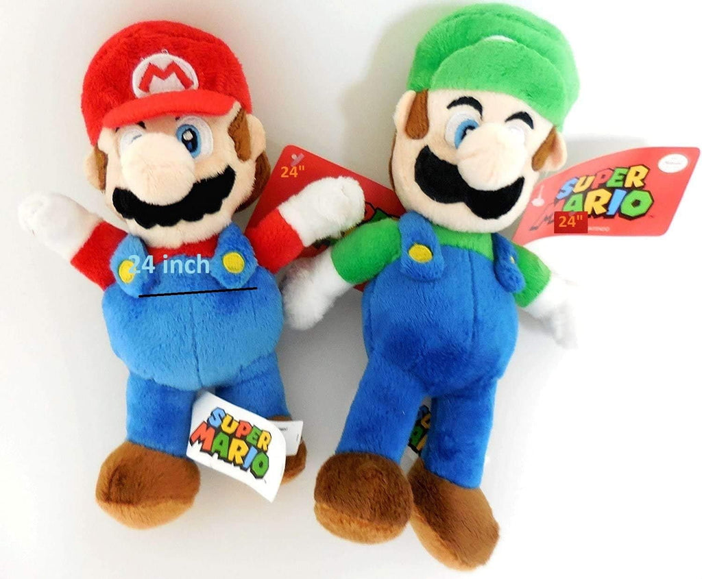 Nintendo Mario and Luigi 2 - Juego de muñecas de peluche de 8.5 pulgadas