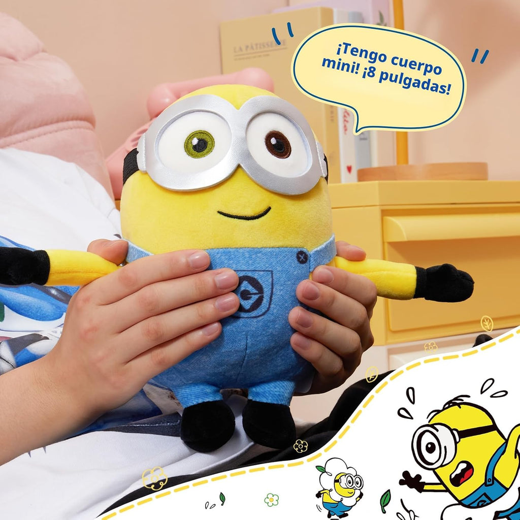 MINISO Animales de Peluche Minions, Bob de 8 pulgadas