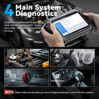 XTOOL Escáner D5S OBD2, 16 reinicios, herramienta de escaneo de transmisión