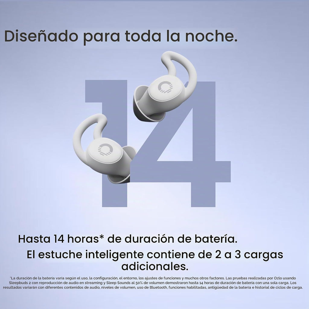 Ozlo Sleepbuds® 2 - Auriculares para dormir, ronquidos y audífonos con