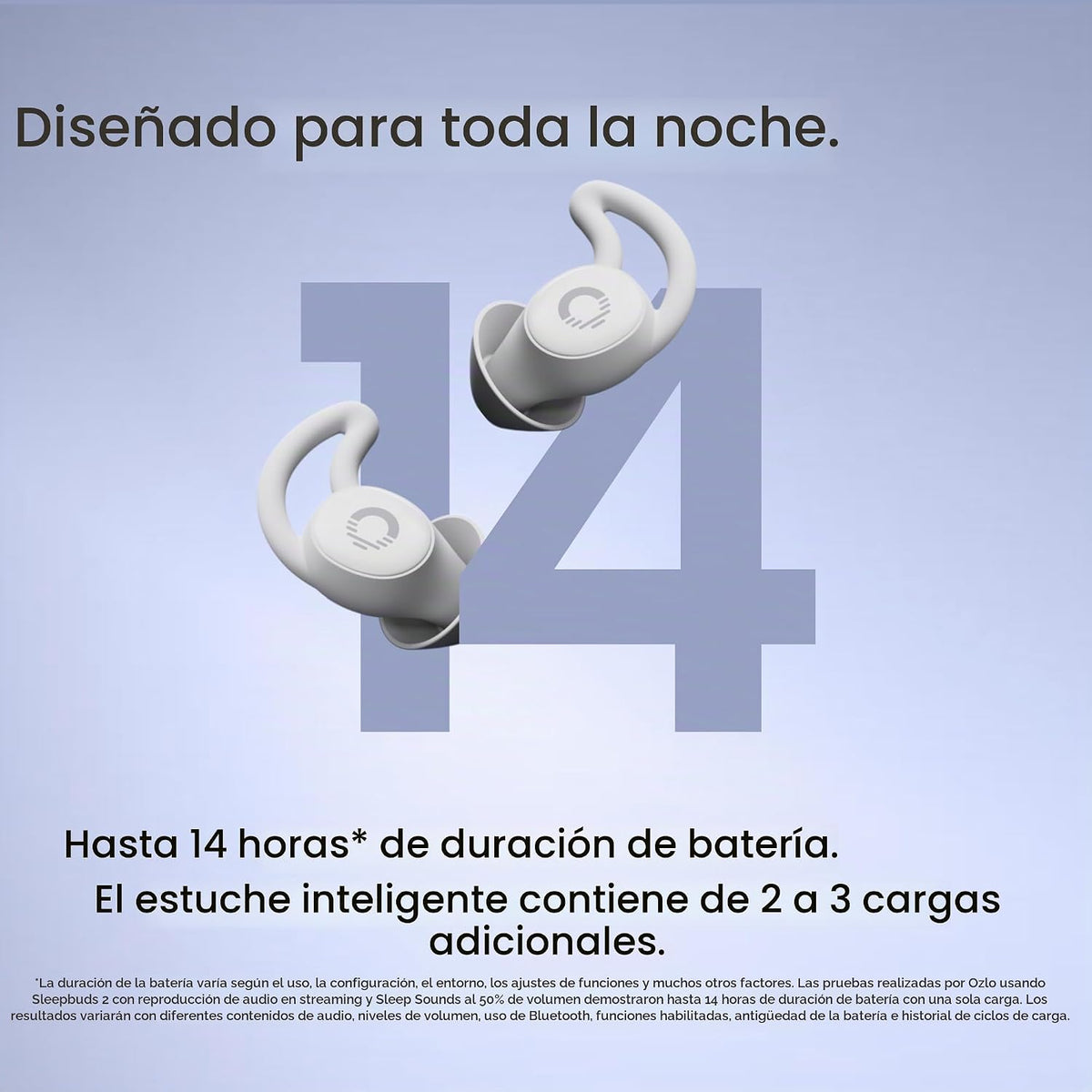 Ozlo Sleepbuds® 2 - Auriculares para dormir, ronquidos y audífonos con