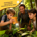Microscopio digital 1000x para niños, kits de ciencia juguete STEM para niños y niñas 3-12