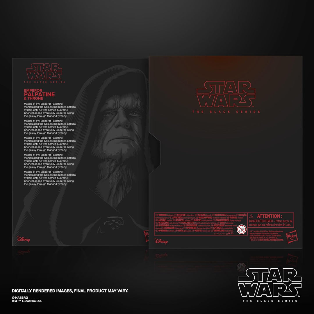 STAR WARS The Black Series Emperor Palpatine Throne