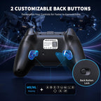 YUYIU Controlador Inalámbrico para Gaming para PC, Switch, Steam Deck, Android, iOS