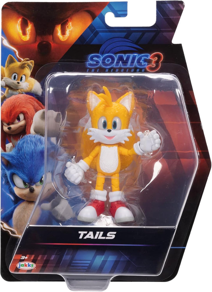 Figuras de Acción de la Película Sonic 3 de 5 Pulgadas Tails Figura...