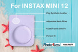 Fujifilm Cámara Instax Mini 12 de película instantánea Lila Púrpura...