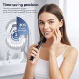 Benhip Cepillo de dientes eléctrico con hilo dental de agua combina...