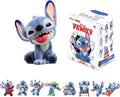 MINISO Disney Stitch Naughty Stitch Series - Figuras ciegas de caja ciega, diseño aleatorio, figuras coleccionables, decoración del hogar, regalos de cumpleaños de vacaciones para coleccionistas y fanáticos, caja individual