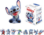 MINISO Disney Stitch Naughty Stitch Series - Figuras ciegas de caja ciega, diseño aleatorio, figuras coleccionables, decoración del hogar, regalos de cumpleaños de vacaciones para coleccionistas y fanáticos, caja individual