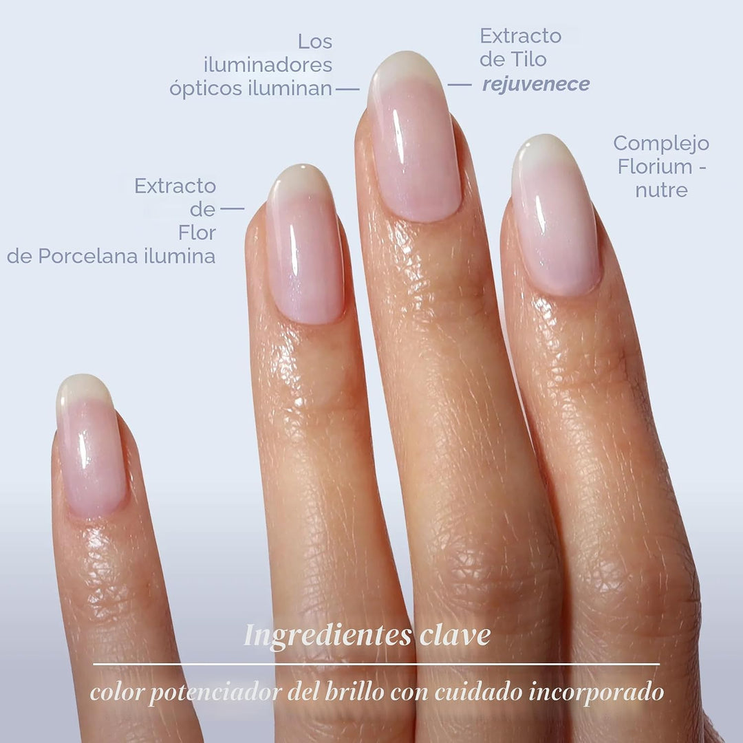 LONDONTOWN Corrector de uñas iluminador: esmalte de uñas brillante...