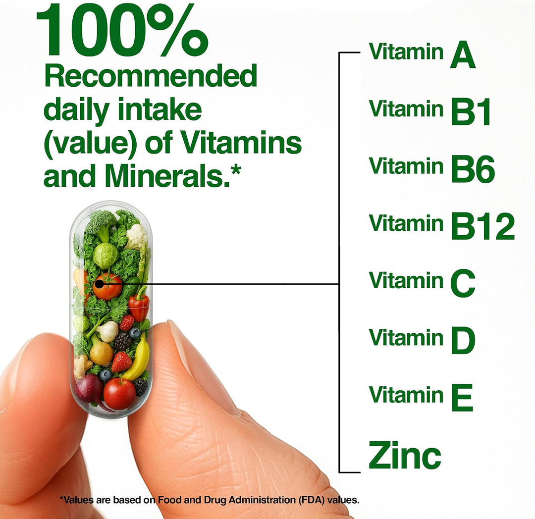 FeelGood Superfoods Cápsulas de apoyo inmunológico de 1000 mg hecha...