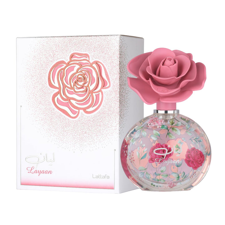 Lattafa Layaan \u2013 Frutal, Floral, Ambar, Almizclado \u2013 Eau...