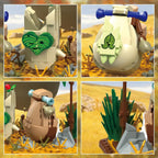 Koroks - Juego de construcción compatible con LEGO para adultos, Set de rescate del compañero espíritu del bosque de Link para fanáticos de BOTW, grandes juguetes de regalo para fanáticos y adultos
