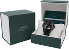 M.O.T Reloj automático de selección, 1.535 in, unisex, esfera de corazón abierto, movimiento automático, fondo de caja inoxidable, resistente al agua 3ATM, Ministry of Time