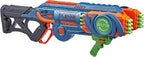 Nerf Elite 2.0 Flipshots Flip-32 Blaster con 32 cañones de dardos que se voltean para duplicar tu potencia de fuego, capacidad de 32 dardos, 32 dardos Elite