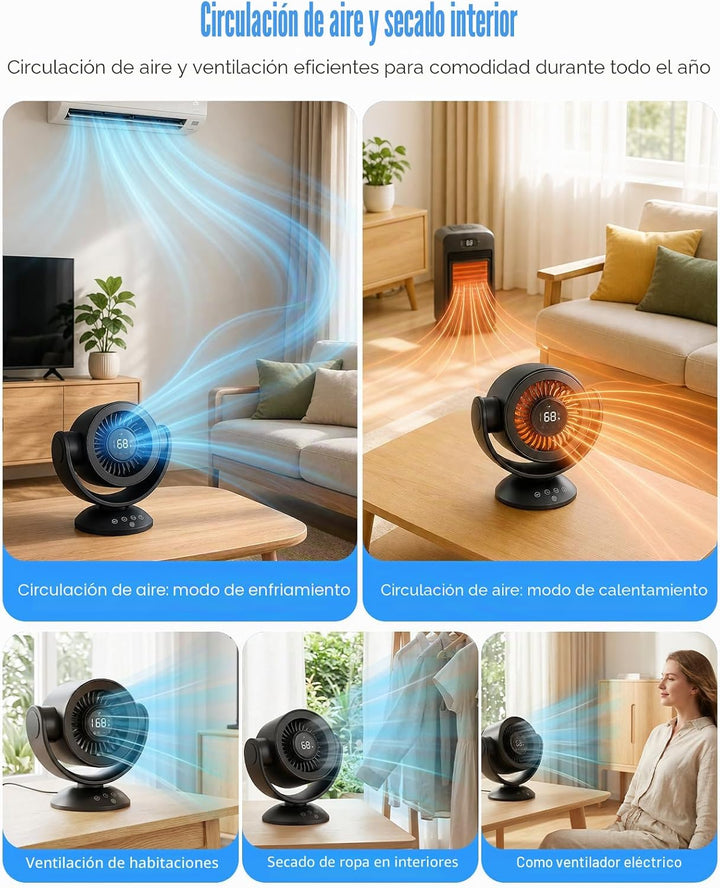 Ventilador para dormitorio, ventiladores de escritorio, ventilador...