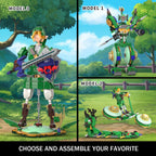 Conjuntos de construcción BOTW 3 en 1, se transforma a 3 figuras diferentes