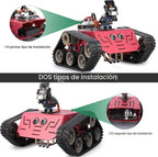 ELEGOO Conqueror Robot Tank Kit con UNO R3, compatible con Arduino