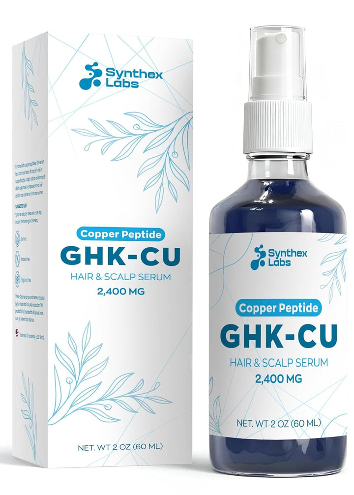 SYNTHEX LABS GHK-Cu - Péptido de cobre para el cabello y el cuero c...