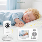 HelloBaby Monitor con 3 cámaras, pantalla de viaje portátil