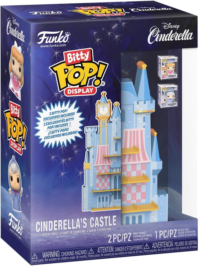 Funko Pop! Bitty Display: El castillo de Cenicienta