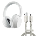 Clemm Paquete de auriculares inalámbricos preestablecidos y cadena USB-A a tipo C