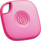Life360 Tile - Rastreador Bluetooth, buscador de llaves y localizador de artículos para llaves, bolsas y más. Buscador de teléfonos. Compatible con iOS y Android. Paquete de 1 (ponche rosa)