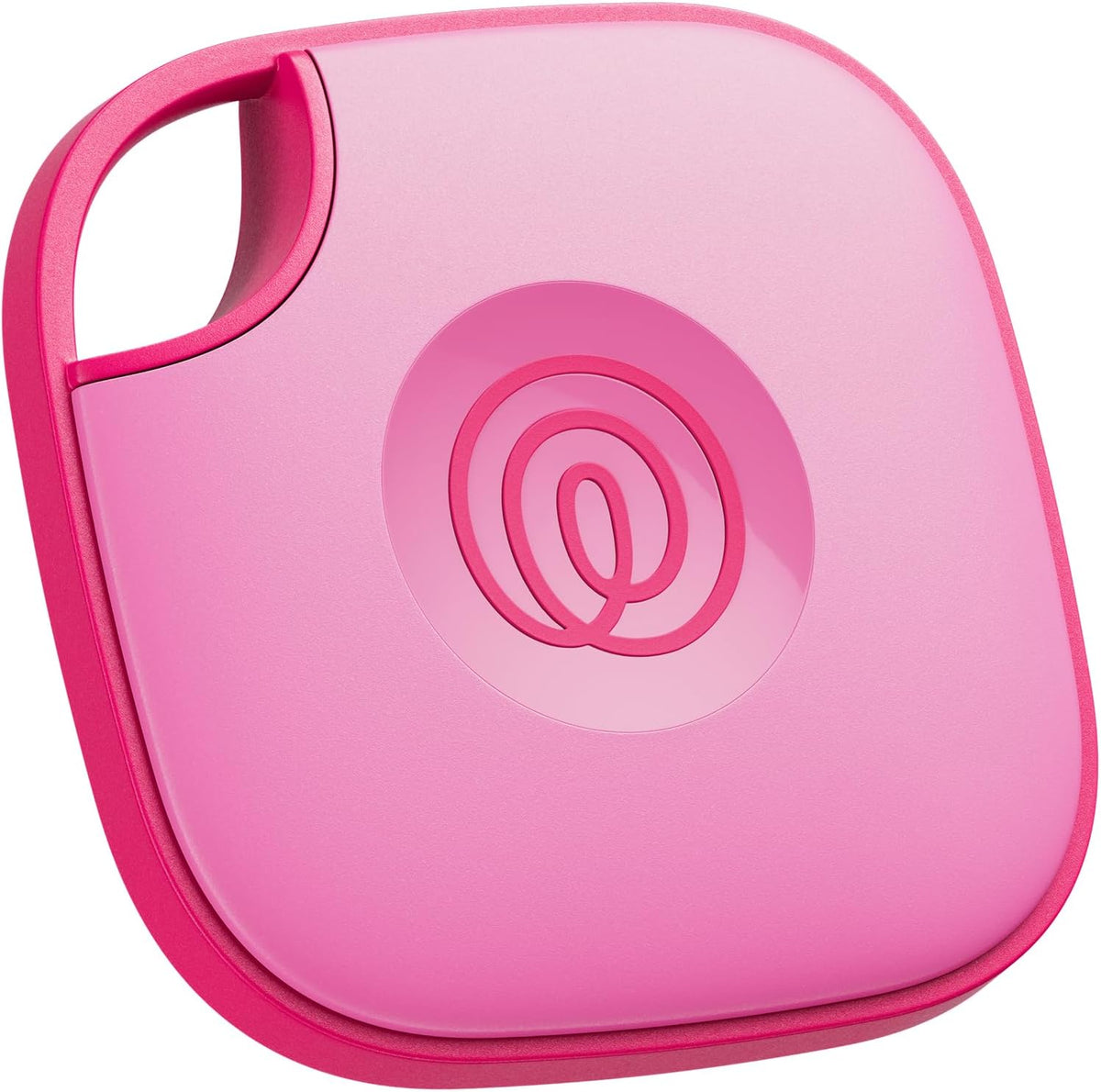 Life360 Tile - Rastreador Bluetooth, buscador de llaves y localizador de artículos para llaves, bolsas y más. Buscador de teléfonos. Compatible con iOS y Android. Paquete de 1 (ponche rosa)