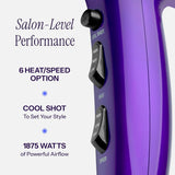 Secador de pelo Hot Tools Pro Artist 1875W, turbo, cerámico + iónic...