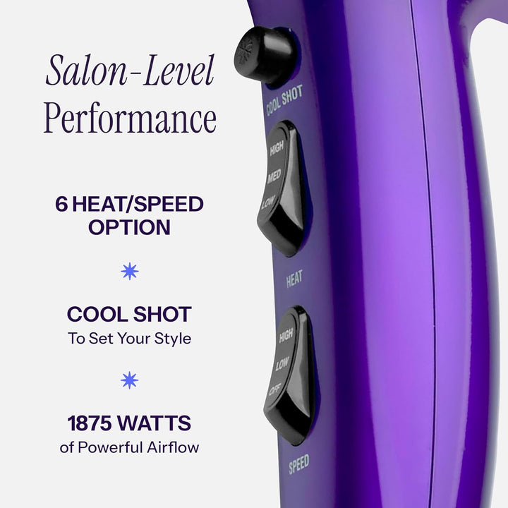 Secador de pelo Hot Tools Pro Artist 1875W, turbo, cerámico + iónic...