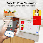 Calendario digital, 15.6 pulgadas, pantalla táctil de pared con calendario