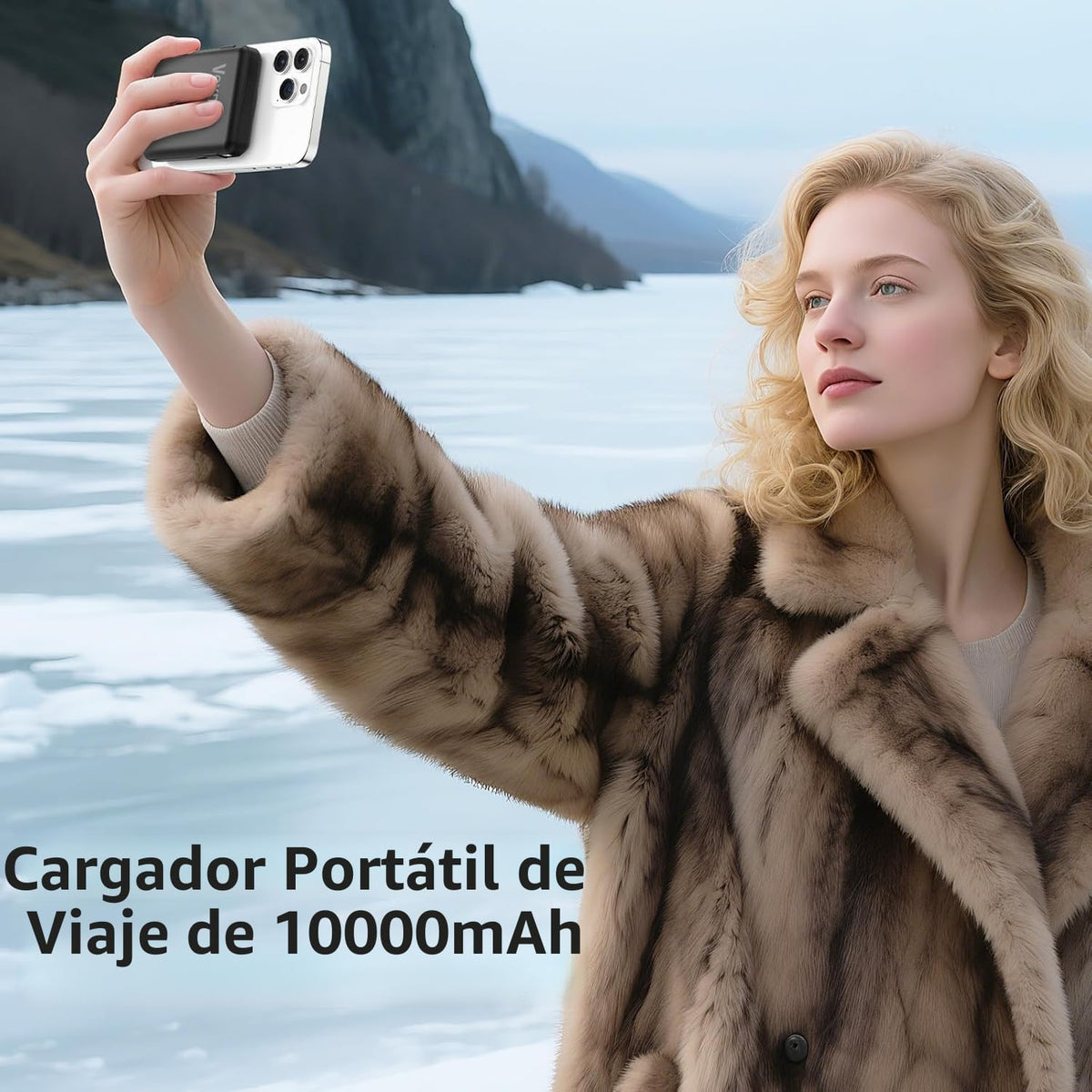 para Cargador Portátil Magsafe - Batería de 10000mAh para Magsafe c...