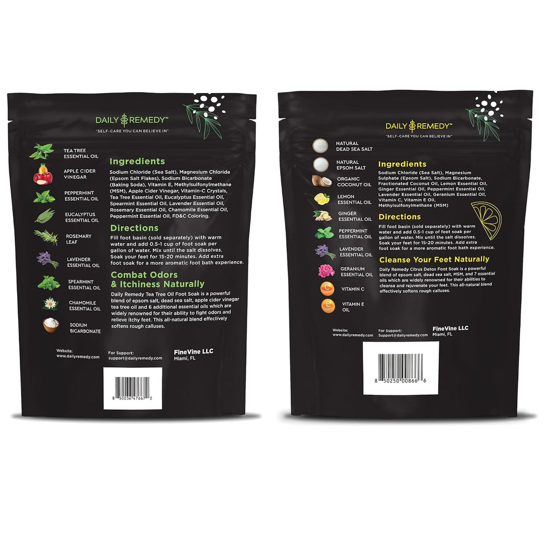 DAILY REMEDY EXTRA STRENGTH - Juego de aceite de árbol de té y cítr...