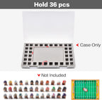 Caja de coleccionista de juguetes compatible con Teenymates para figuras de animales de fiesta, caja de almacenamiento de tarjetas de intercambio, más de 2300 estuche organizador de cartas de juego