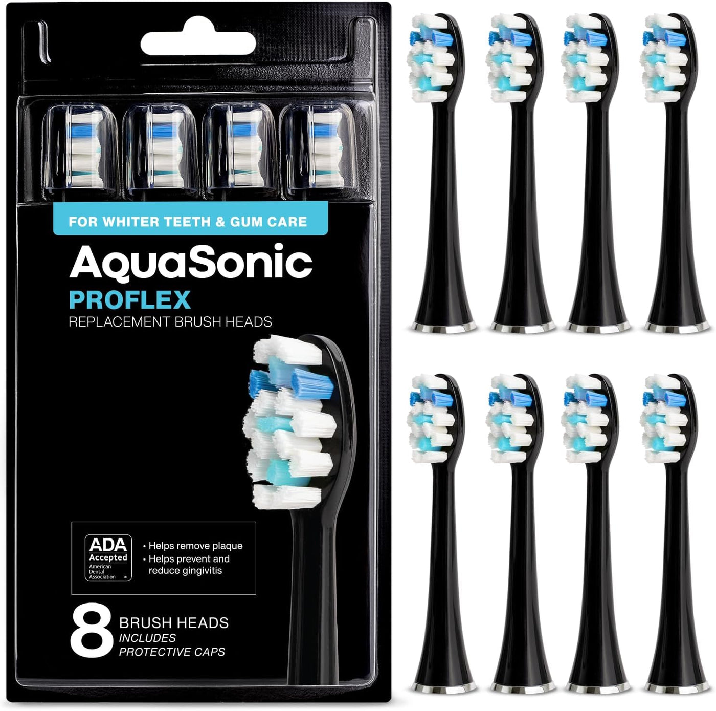 AquaSonic Cabezales de cepillo de repuesto originales Proflex | Ace...
