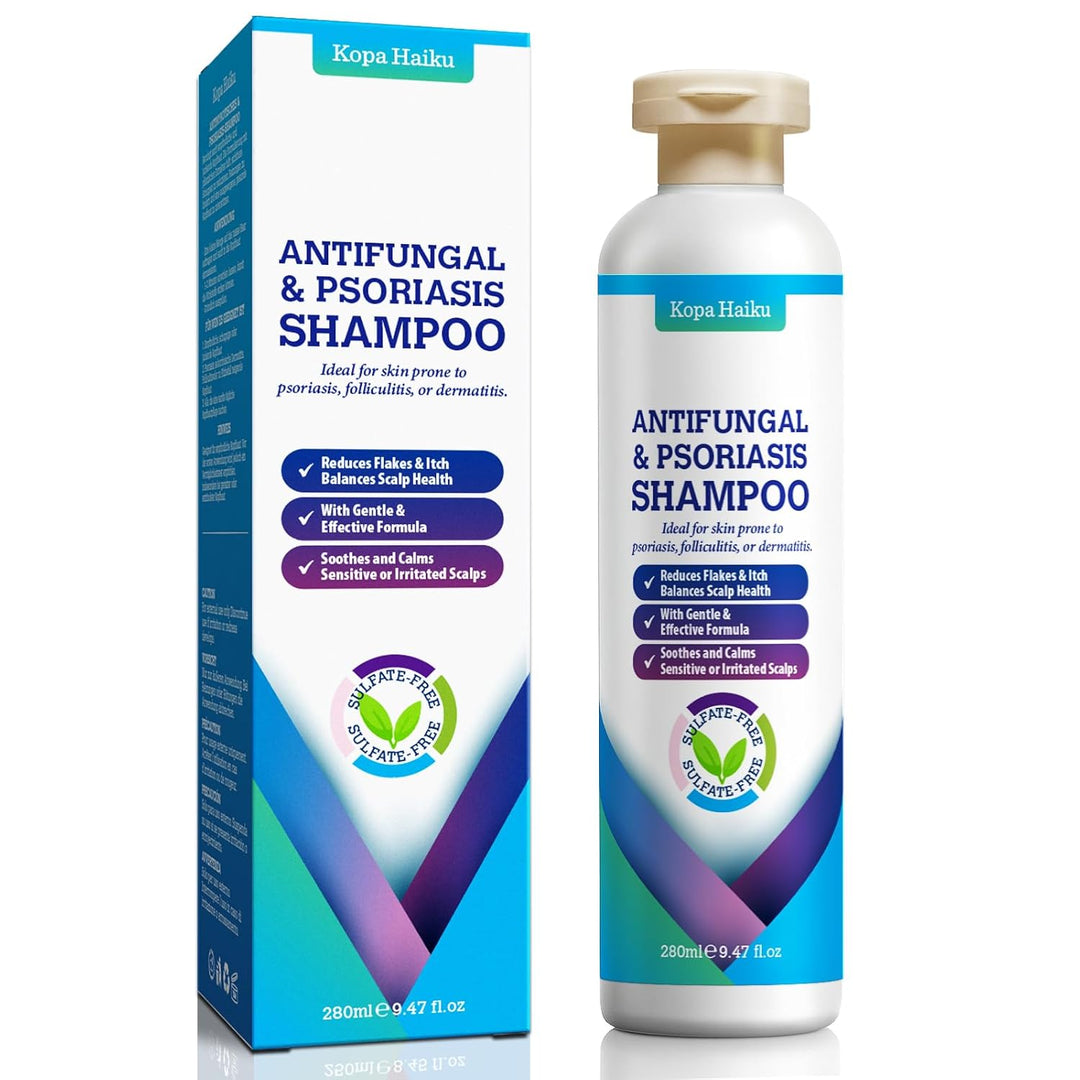 Champú antifúngico para la psoriasis y la dermatitis seborreica: ch...