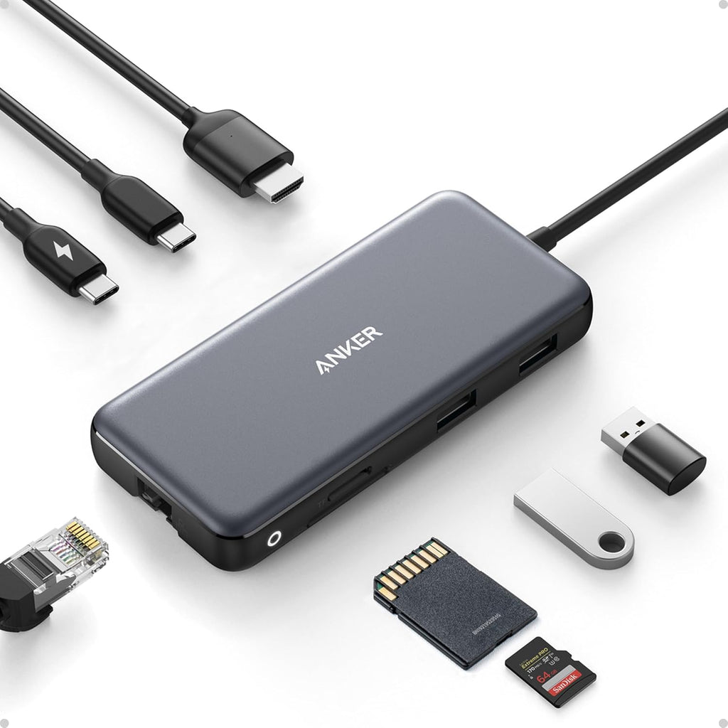 Anker, A83830A1, hub USB 4 de 3 puertos