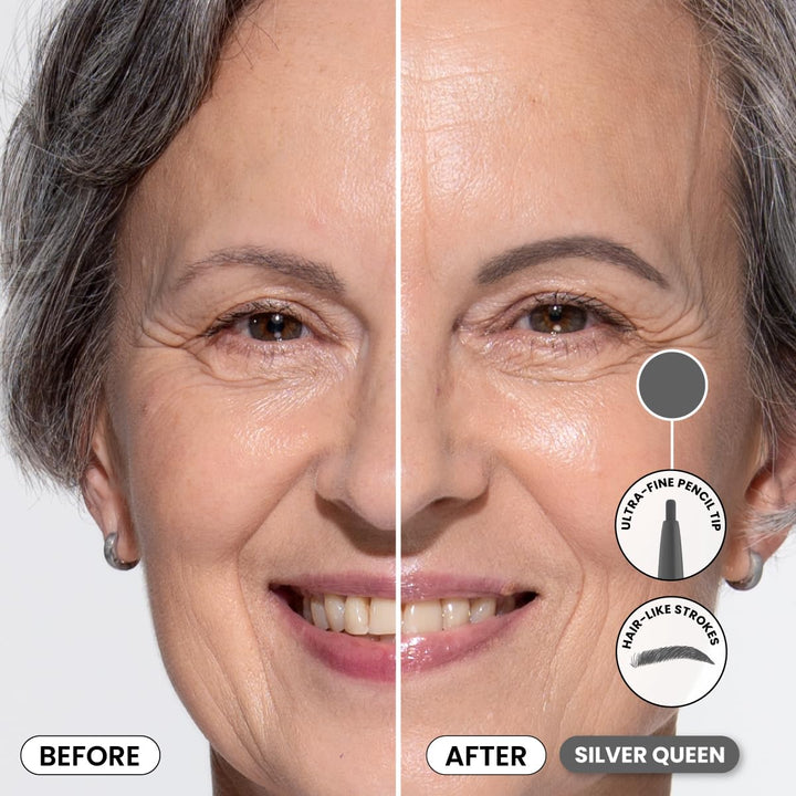 Prime Prometics Lápiz PrimeBrow para Mujeres Maduras \u2013 Punta U...